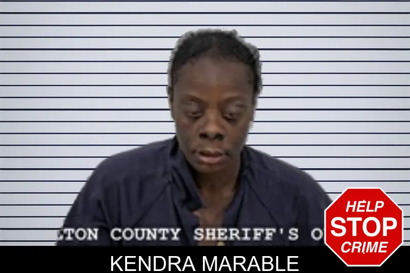Kendra Marable mugshot