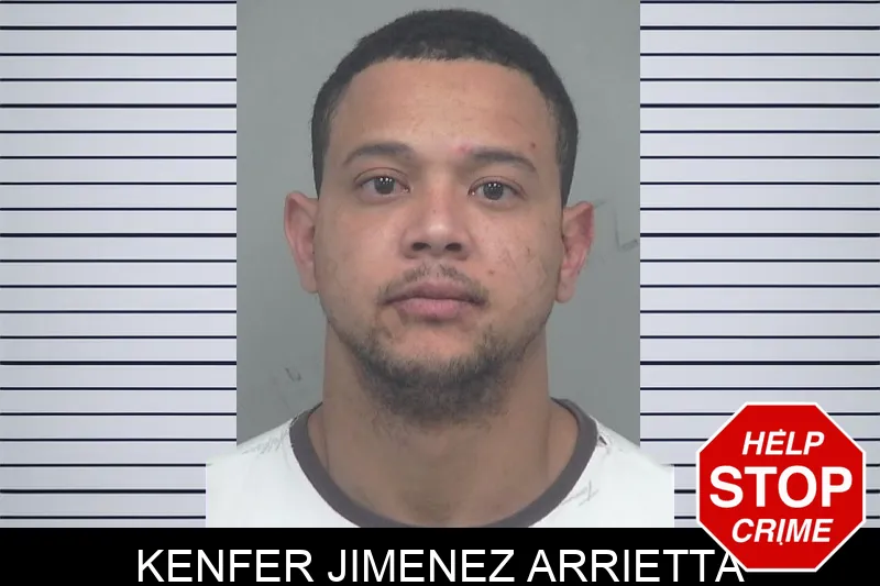 Kenfer Jimenez Arrietta mugshot