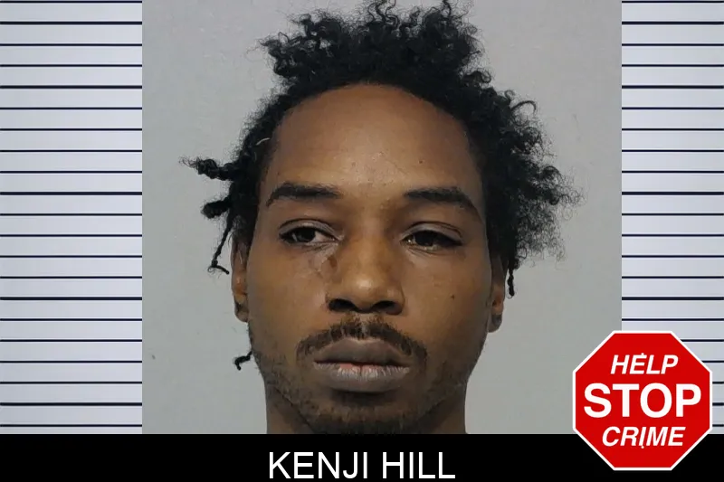 Kenji Hill mugshot