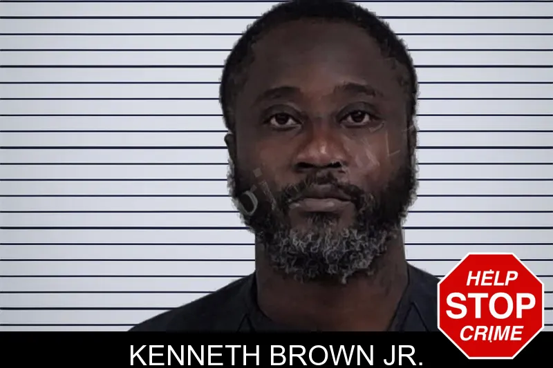 Kenneth Brown Jr. mugshot