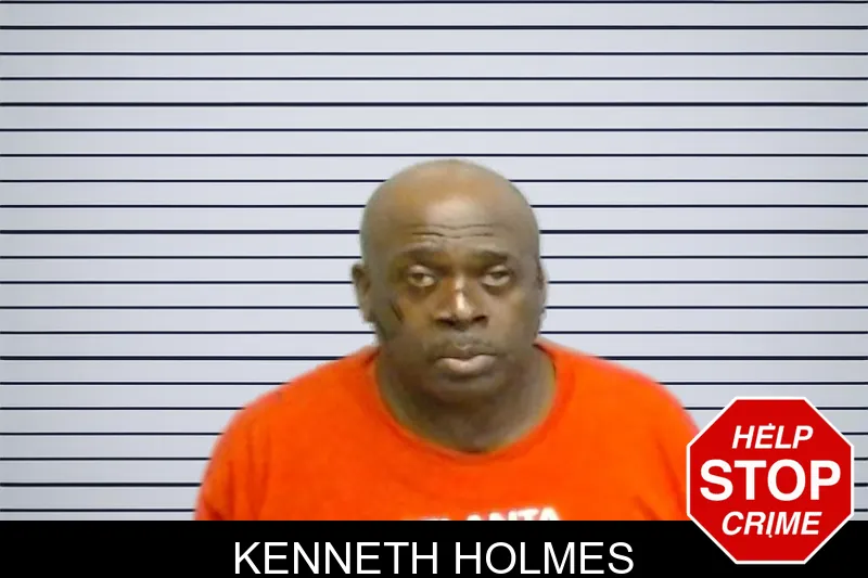 Kenneth Holmes mugshot