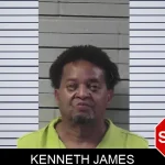 Kenneth James mugshot