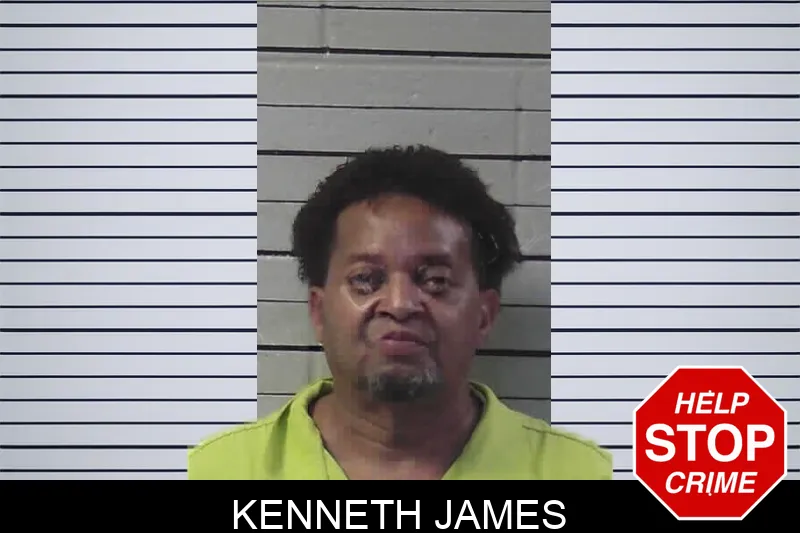 Kenneth James mugshot