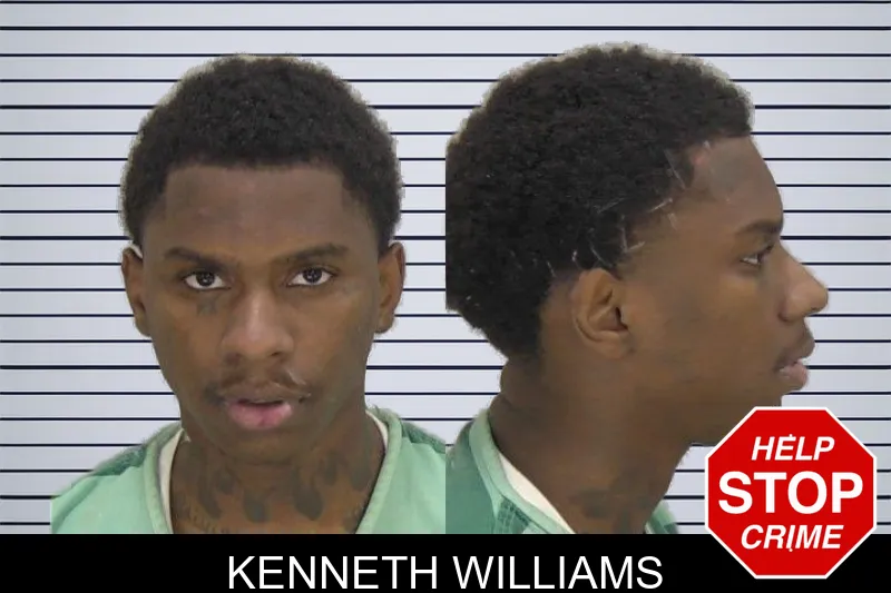 Kenneth Williams mugshot