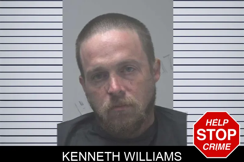Kenneth Williams mugshot