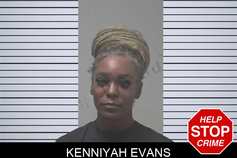 Kenniyah Evans mugshot
