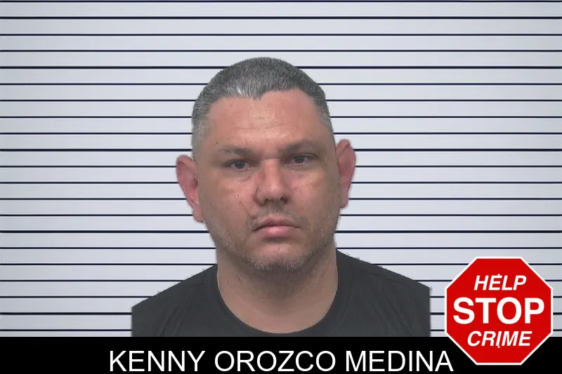 Kenny Orozco Medina mugshot