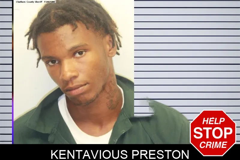 Kentavious Preston mugshot – Chatham County , Georgia Kentavious Preston mugshot