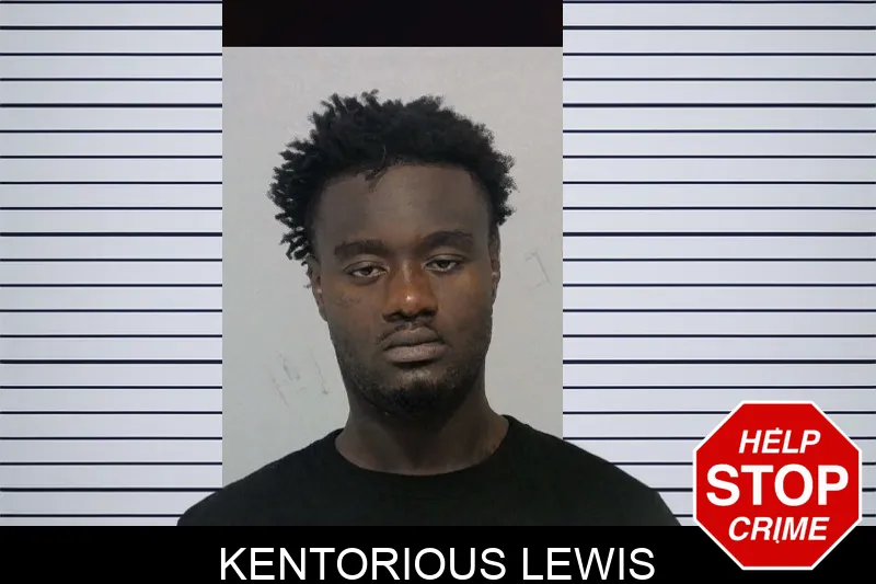 Kentorious Lewis mugshot