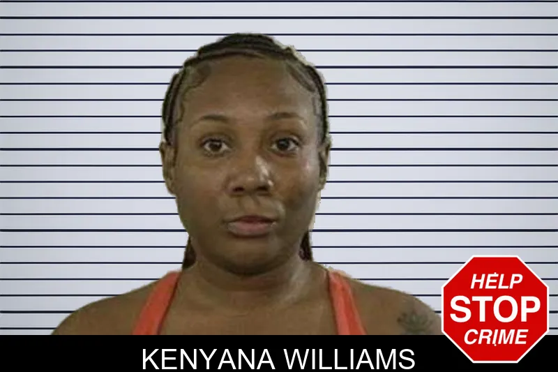 Kenyana Williams mugshot
