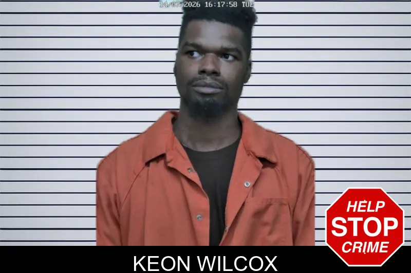 Keon Wilcox mugshot