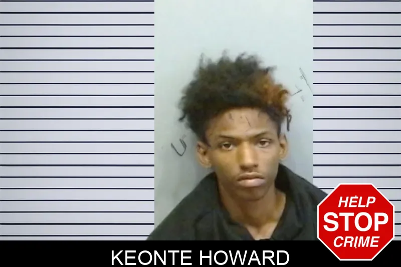 Keonte Howard mugshot