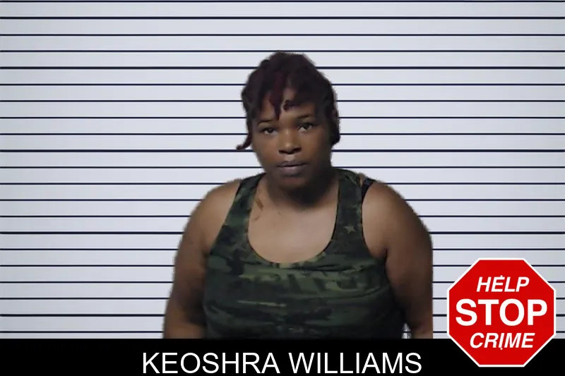 Keoshra Williams mugshot