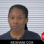 Keshani Cox mugshot