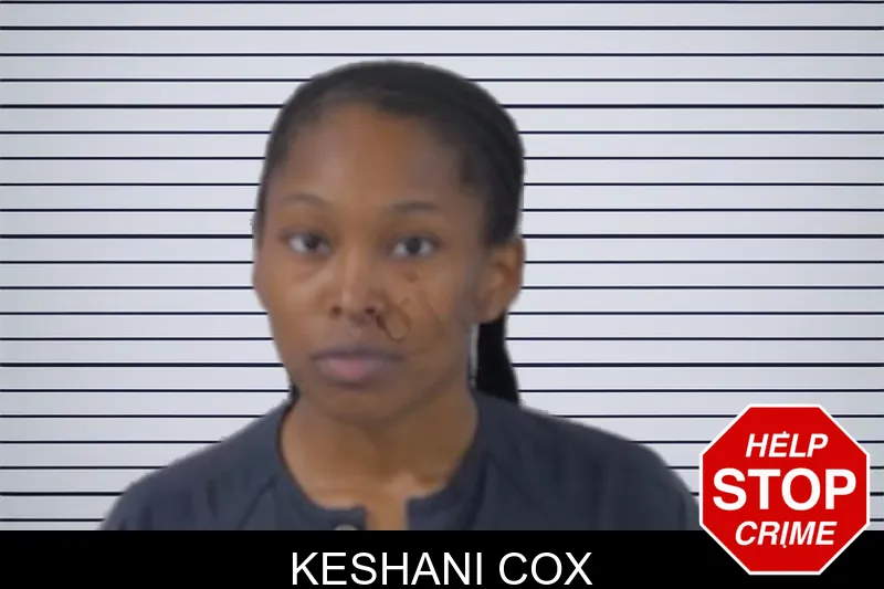 Keshani Cox mugshot