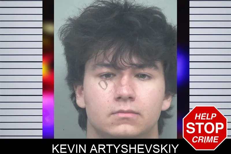 Kevin Artyshevskiy mugshot