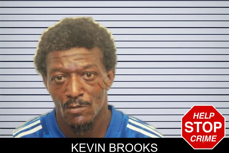 Kevin Brooks mugshot
