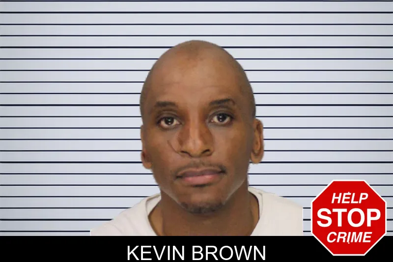 Kevin Brown mugshot