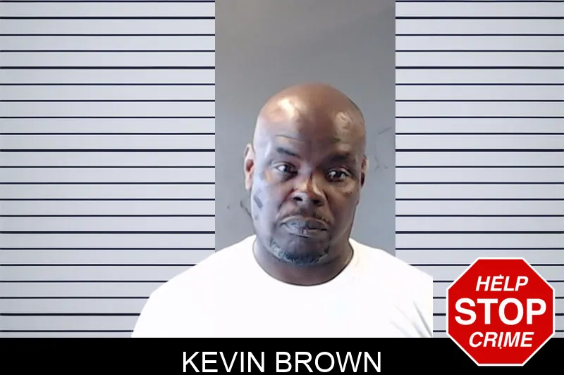 Kevin Brown mugshot