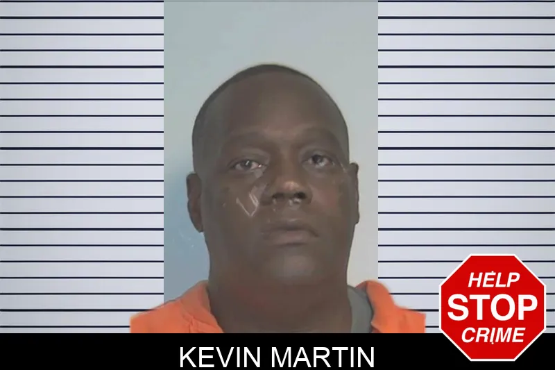 Kevin Martin mugshot