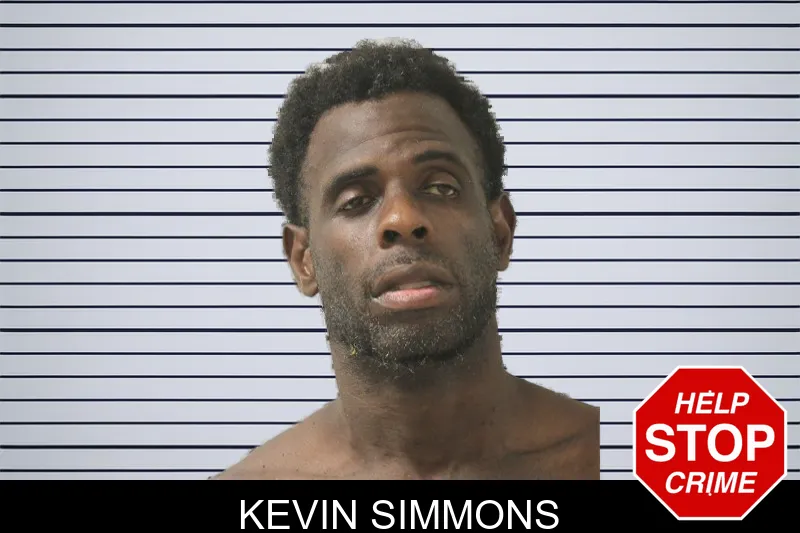 Kevin Simmons mugshot