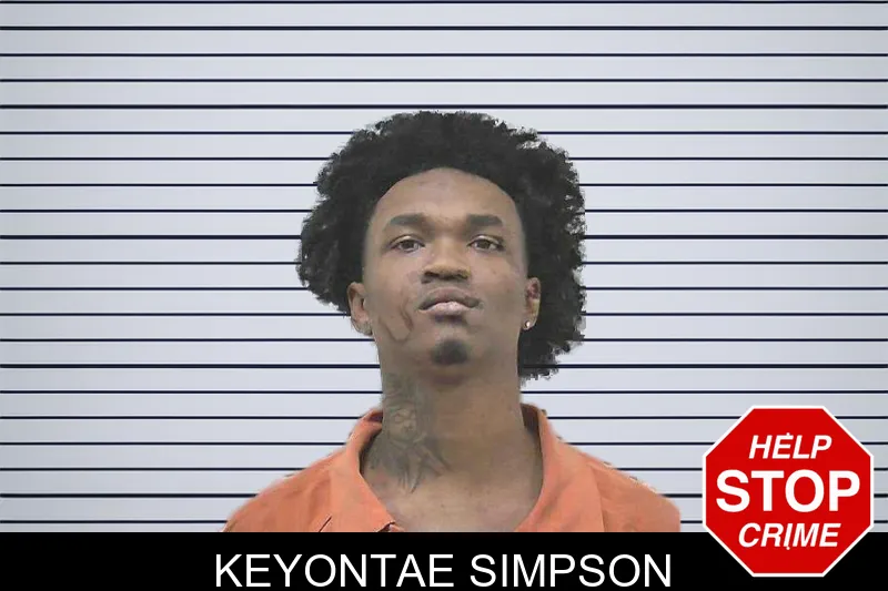 Keyontae Simpson mugshot