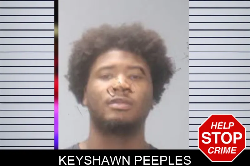 Keyshawn Peeples mugshot