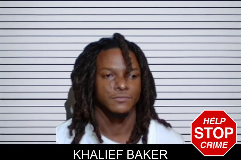 Khalief Baker mugshot