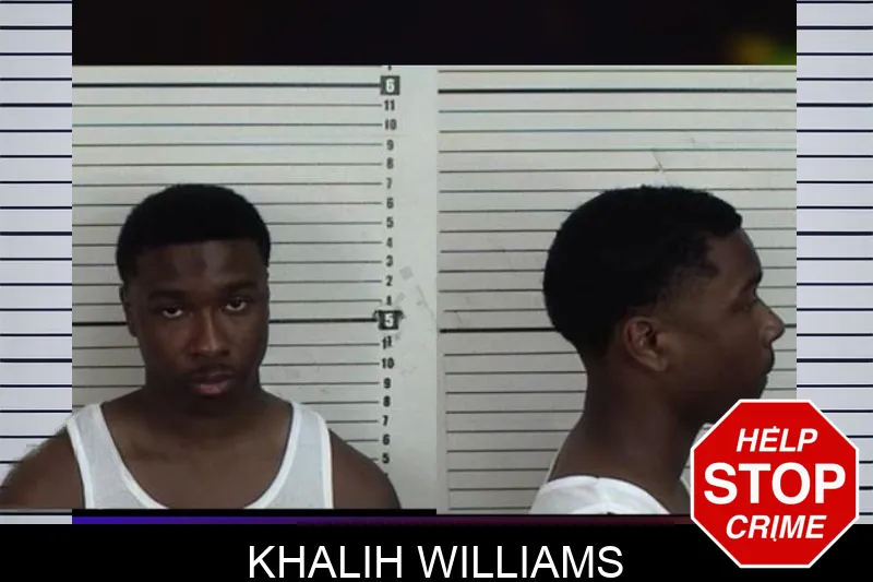 Khalih Williams mugshot