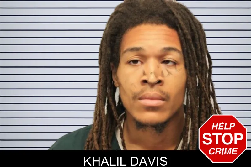 Khalil Davis mugshot