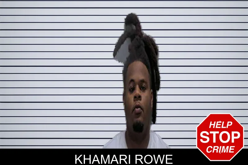 Khamari Rowe mugshot