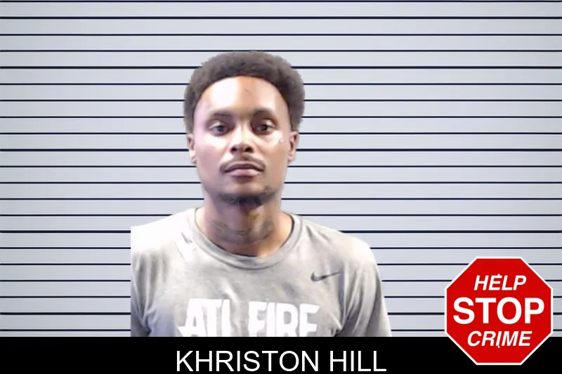 Khriston Hill mugshot