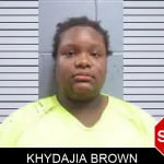 Khydajia Brown mugshot