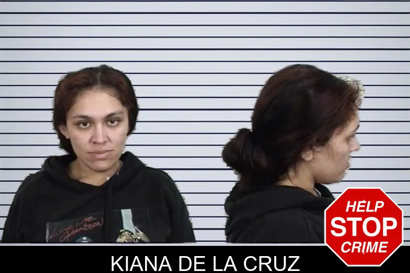 Kiana De La Cruz mugshot