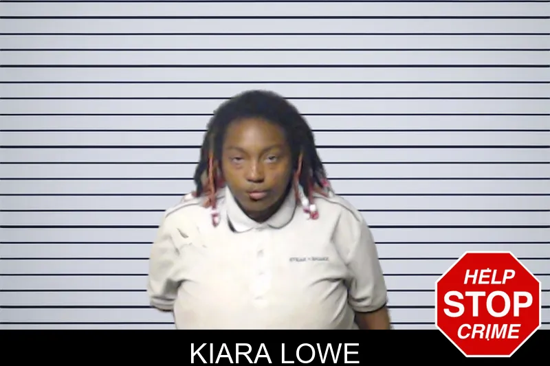 Kiara Lowe mugshot