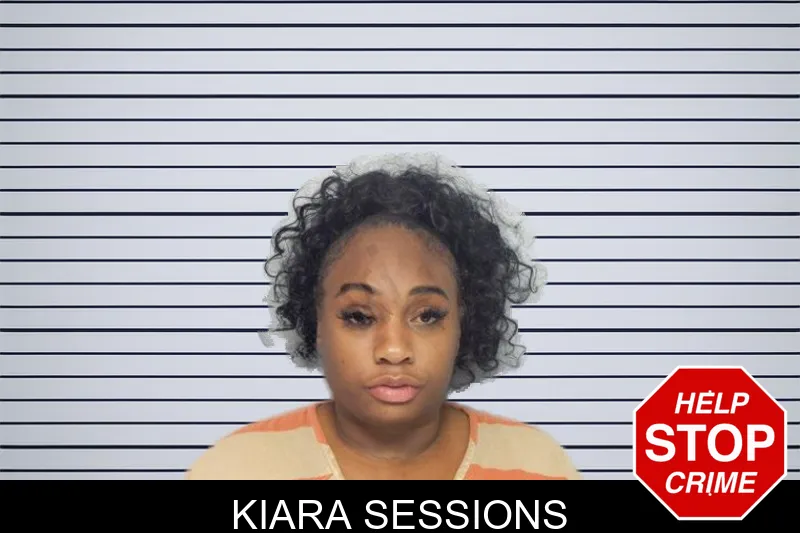 Kiara Sessions mugshot