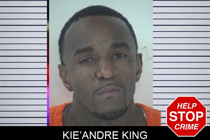 Kie’Andre King mugshot