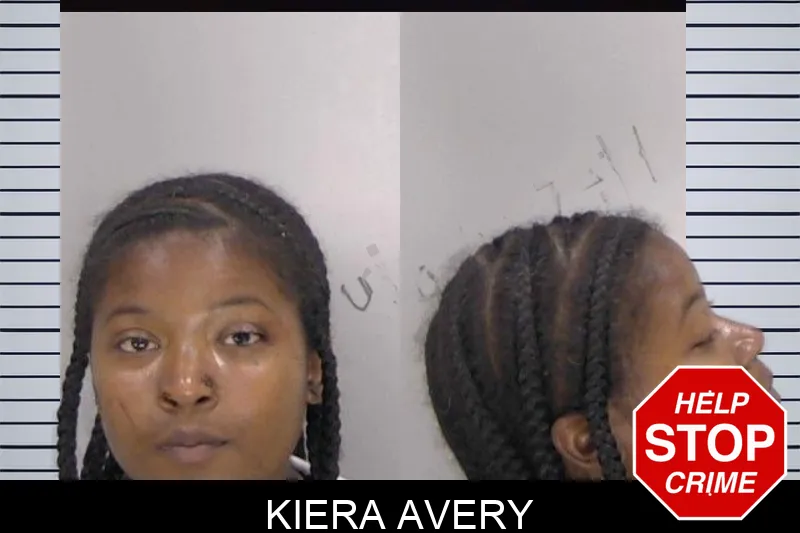 Kiera Avery mugshot