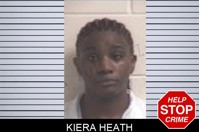 Kiera Heath mugshot