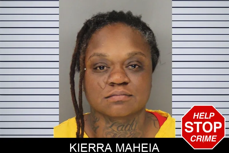Kierra Maheia mugshot