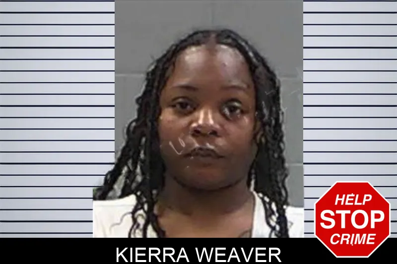 Kierra Weaver mugshot