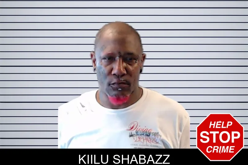 Kiilu Shabazz mugshot