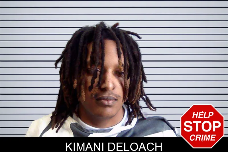 Kimani Deloach mugshot