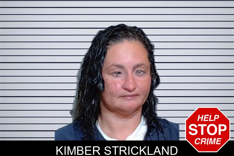 Kimber Strickland mugshot