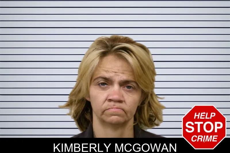 Kimberly McGowan mugshot