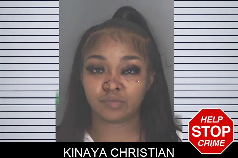 Kinaya Christian mugshot