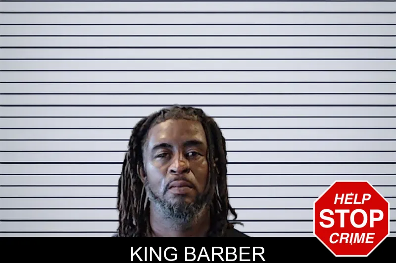 King Barber mugshot