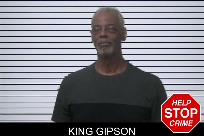 King Gipson mugshot