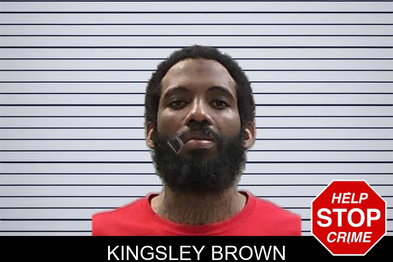 Kingsley Brown mugshot
