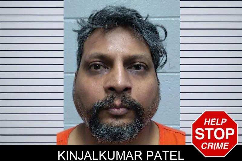 Kinjalkumar Patel mugshot